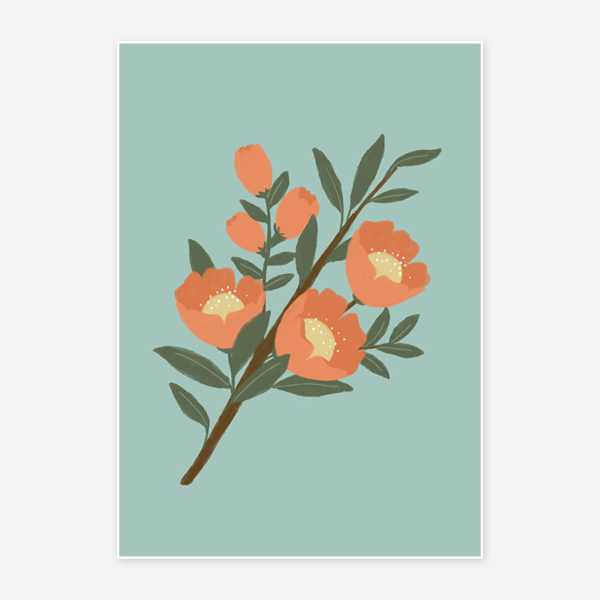 poster-para-quadro-there-floral