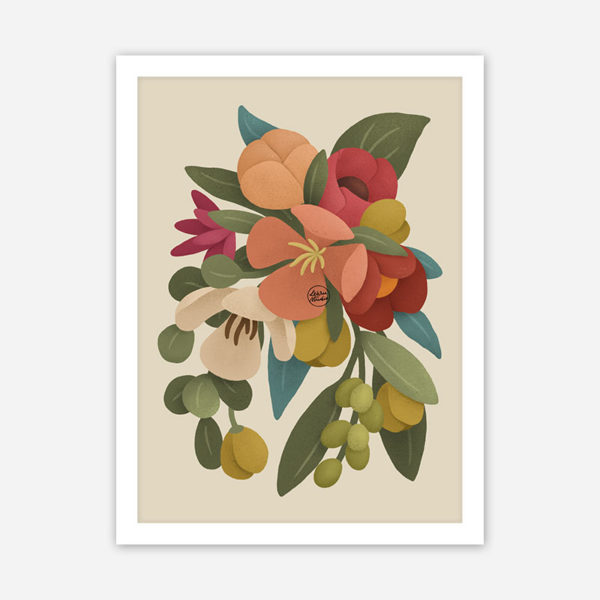 Poster-para-quadro-decorativo-floral-liz