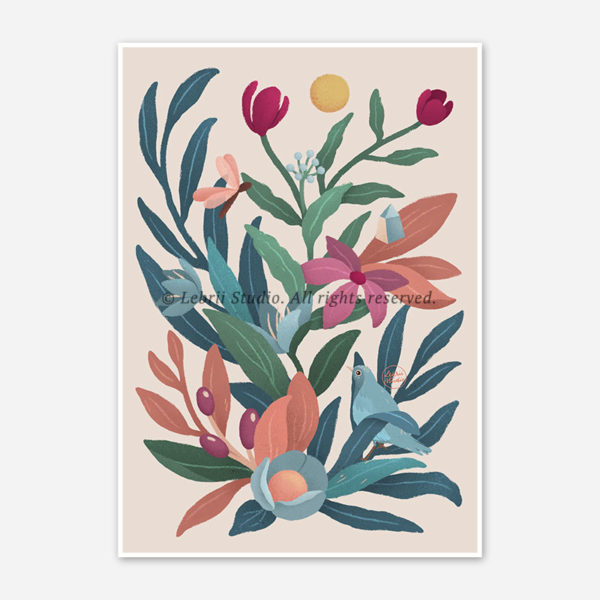 Poster-para-quadro-floral-melina