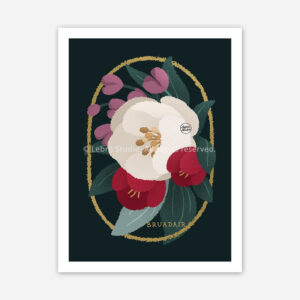 Poster-para-quadro-Floral-Bruadair